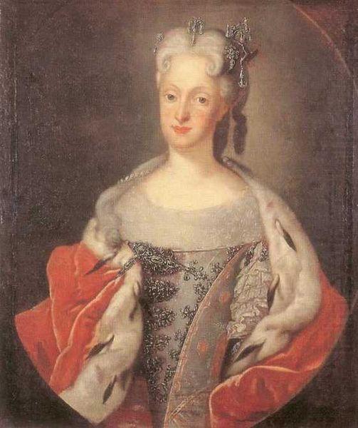Louis de Silvestre Portrait of Maria Josepha of Austria china oil painting image